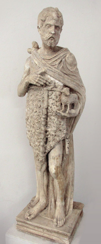 Niccolò Fiorentino, St John the Baptist, 1467, plaster cast, HZ-878